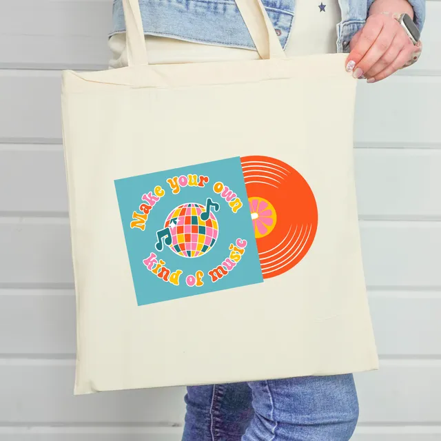 Make Your Own Kind of Music Tote Bag