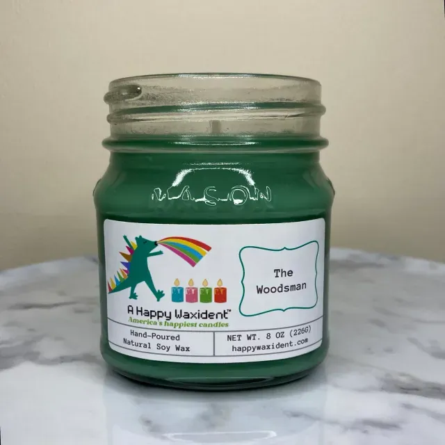 The Woodsman Handpoured Soy Candle