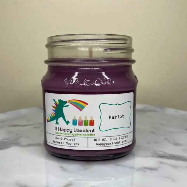 Merlot Handpoured Soy Candle