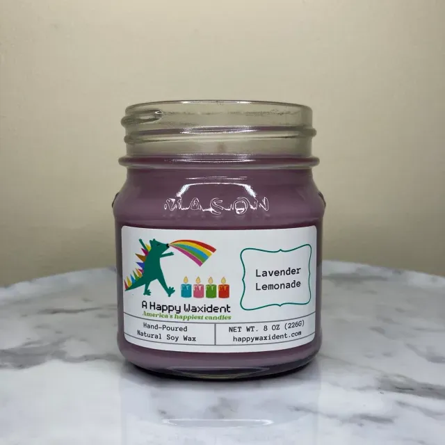 Lavender Lemonade Handpoured Soy Candle