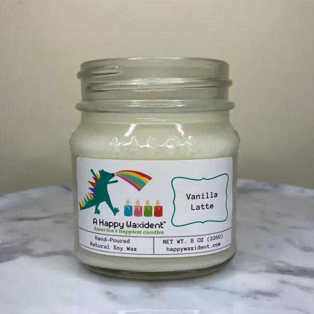 Vanilla Latte Handpoured Soy Candle