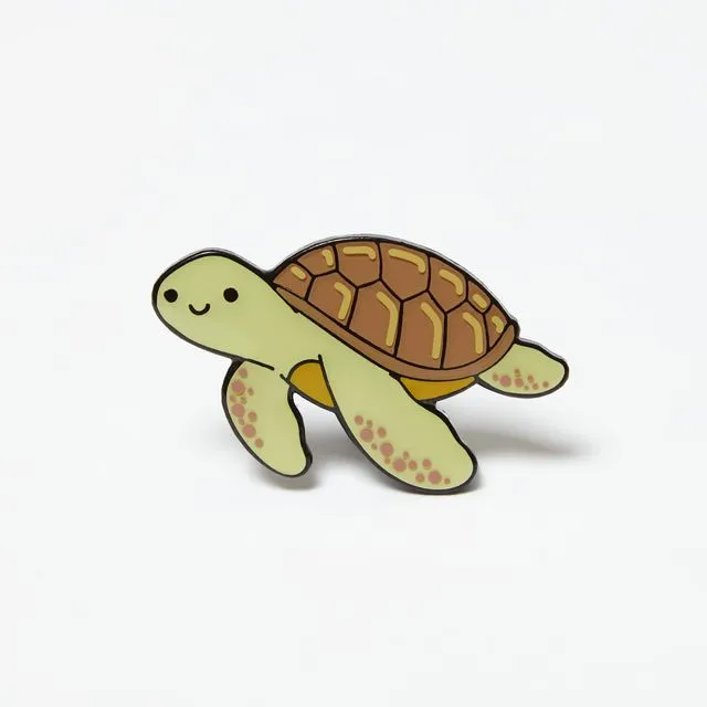 Enamel Pin Badge - Sea Turtle