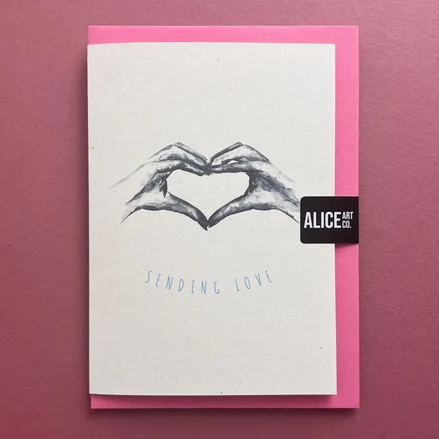 Sending Love' Greeting Card