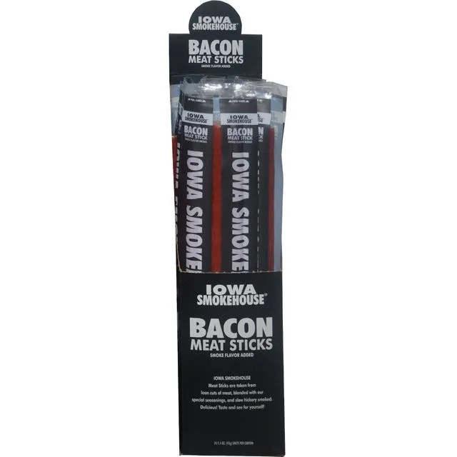1.5 oz Meat Sticks Bacon (24/caddy)