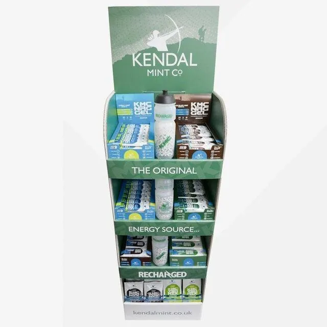 Kendal Mint Co Full Height Free Standing Display Unit