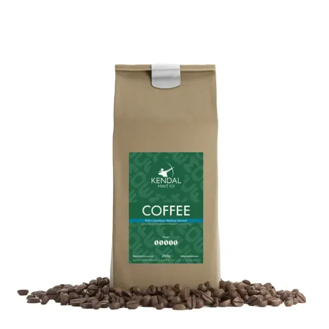 Rich Roast Colombian Coffee - Ground and Bean 250g