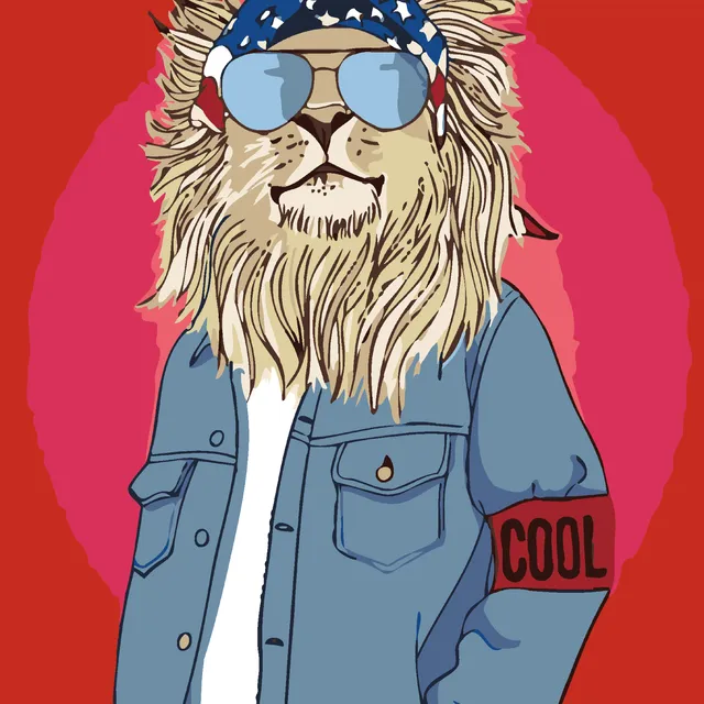 Artwille DIY - Cool Lion
