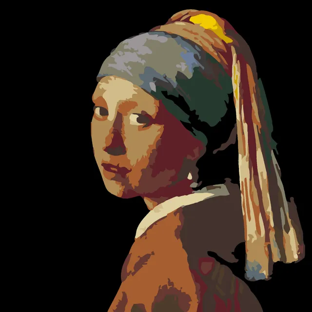 Artwille DIY Paint - Girl with a Pearl Earring, level 1