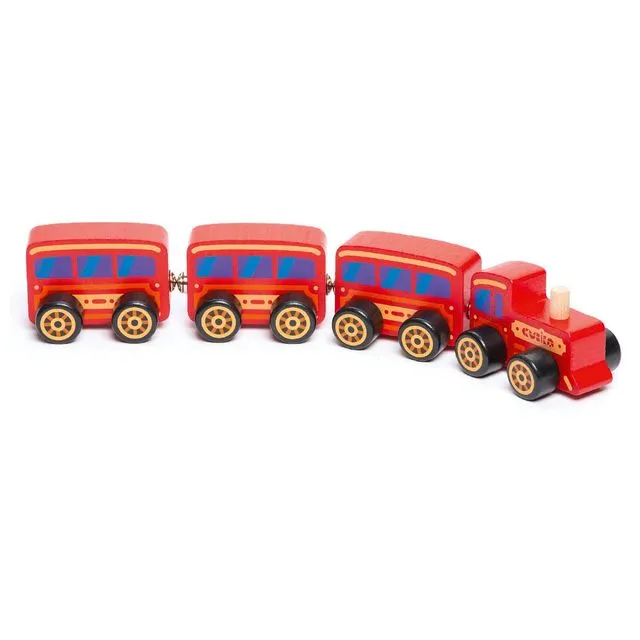Wooden toy - train "Cubika"