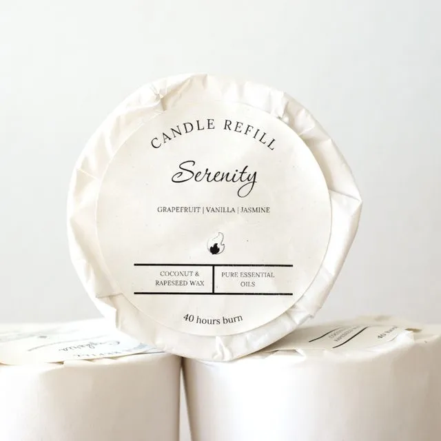 Serenity Candle Refill