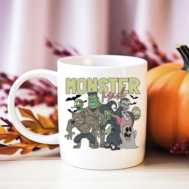 Monster Mash Halloween 11 oz Coffee Mug