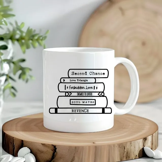 Book Tropes Reader 11 oz Coffee Mug