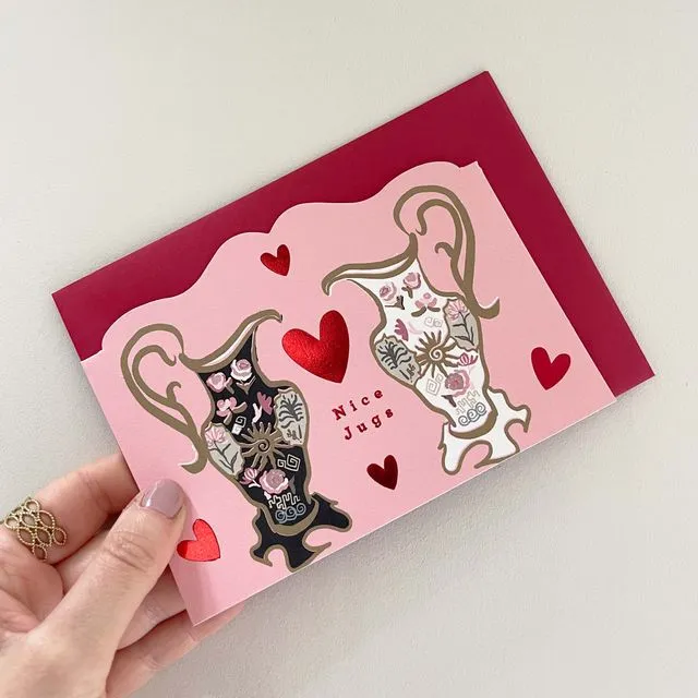 Nice Jugs | Valentines Card | Love Card | Romantic Card