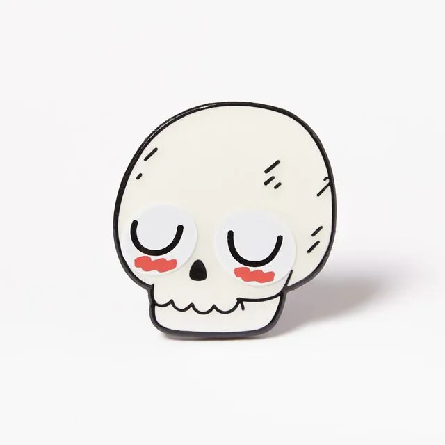 Enamel Pin Badge - Skull