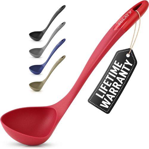 Nylon Soup Ladle Spoon with Comfortable Grip