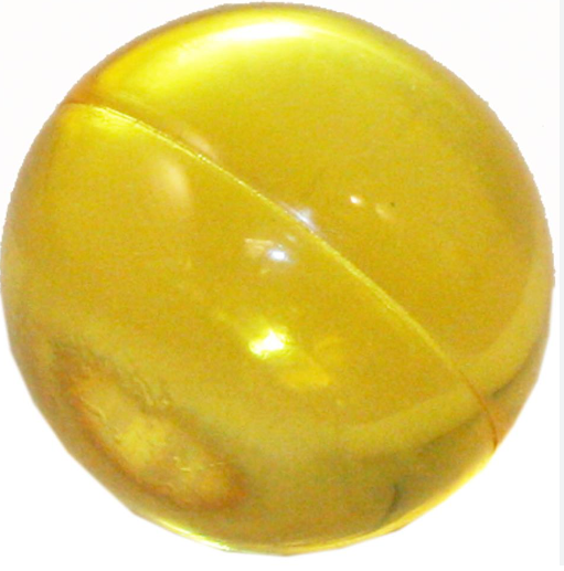 200 Lemon Bath Pearls. Yellow Bath Oil Beads