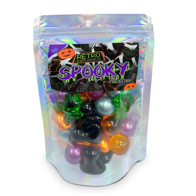 Retro Bath Pearls - Spooky Selection. Halloween Themed.