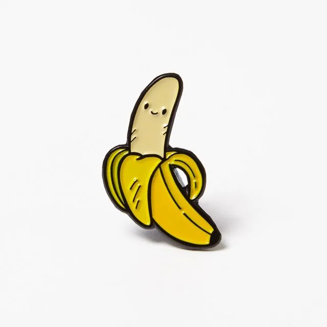 Enamel Pin Badge - Happy Banana