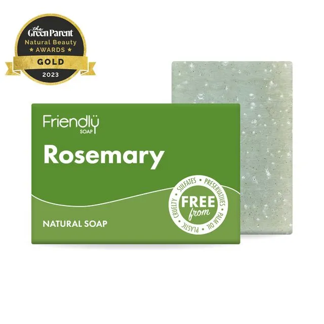 Rosemary Vegan Soap Bar (6 x 95g)