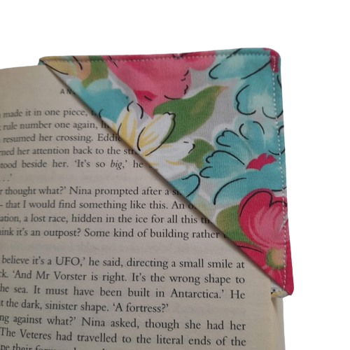 Fabric Corner Bookmark