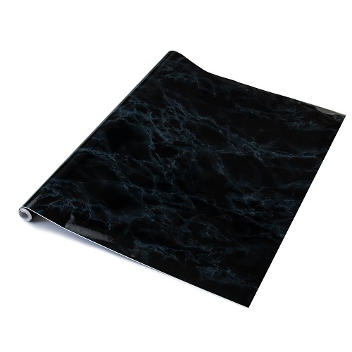 dc fix Marble Black Self Adhesive Vinyl Wrap for Worktops and Furniture 45cm x 15m