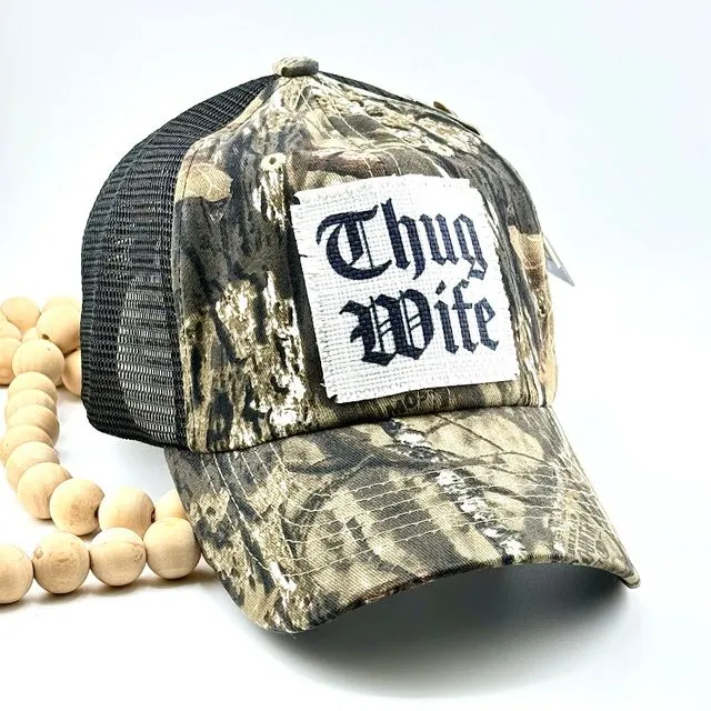 Camouflage Thug Wife Hat