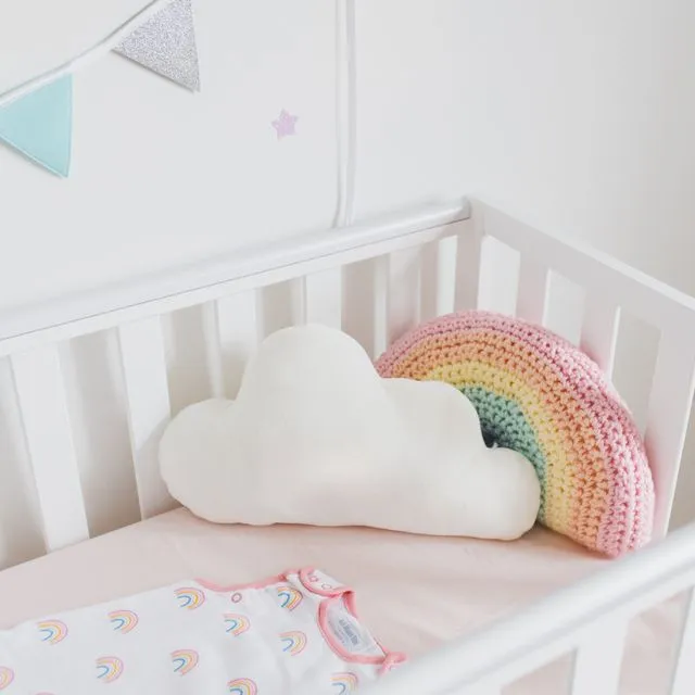 Cream Cloud Cushion | Nursery Decor