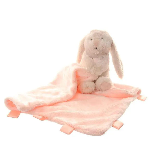 Beige Bunny Comforter Blanket