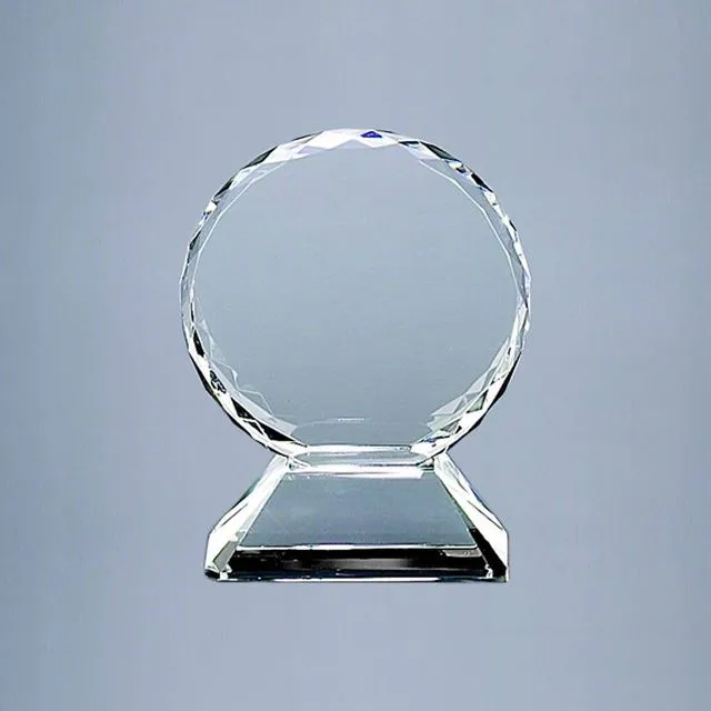Optic Crystal Trophy On Base, 5.75"