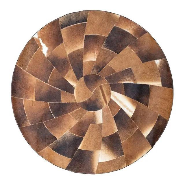 Cowhide Rug Patchwork Premium Quality Leather