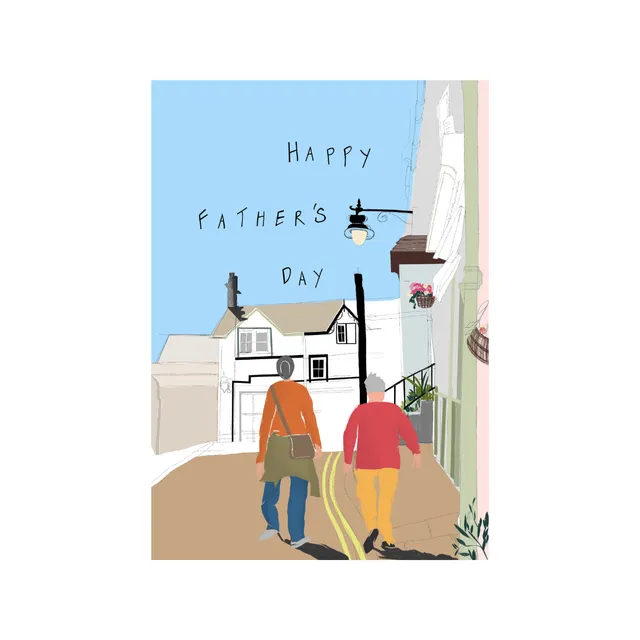 Father's Day Stroll Greetings Card (Minimum Order of 24)