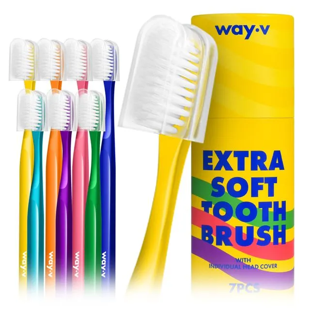 WAY.V Extra Soft Toothbrush - 7pcs