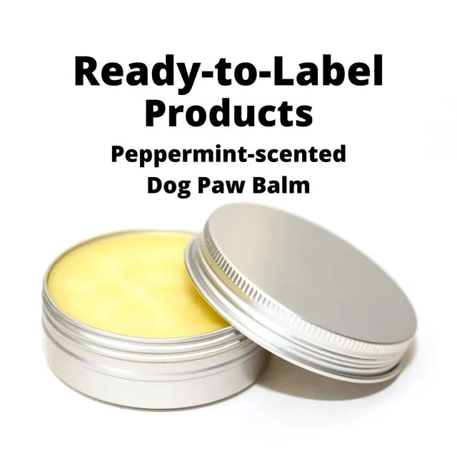 White Label Peppermint Scented Dog Paw Balm, Private Label, Grooming Supplies, Pet Accessories, Wholesale Pet Supplies