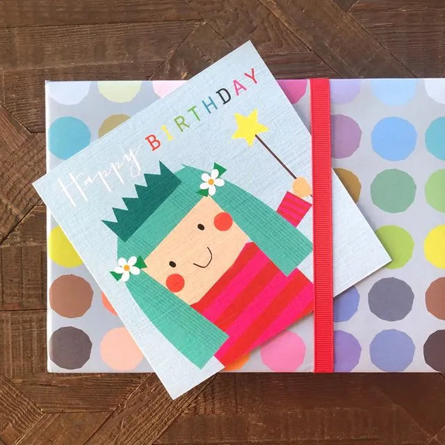 MC18 Fairy Happy Birthday Card