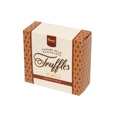 Luxury Box Of 4 Smooth Milk Chocolate Truffles