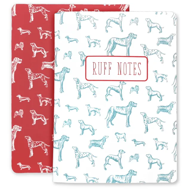 Ruff Notes Notebook | Handmade Gifts | Dog Themed Stationery