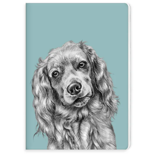 Spaniel Dog Notebook | Dog Gifts | Cocker Springer Sprocker