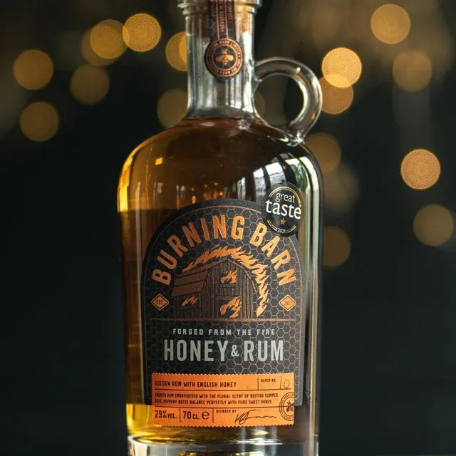 Burning Barn Honey & Rum Liqueur, 70cl, 29%