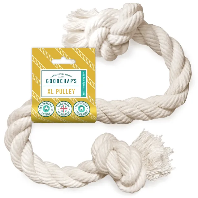 XL Pulley | Natural Cotton Dog Rope Toy