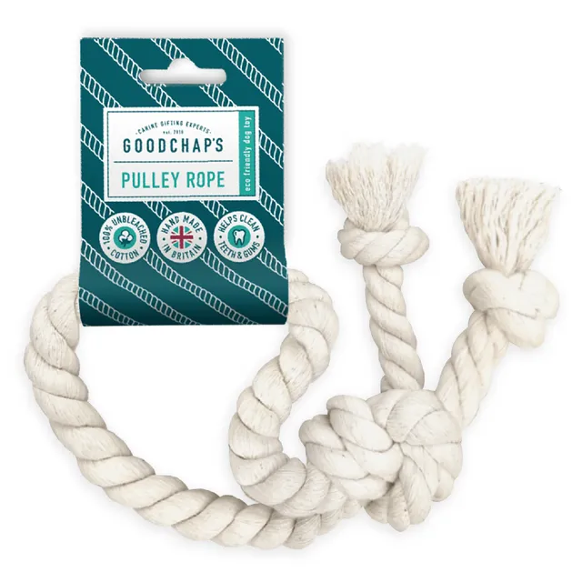 Pulley Rope | Natural Cotton Rope Toy