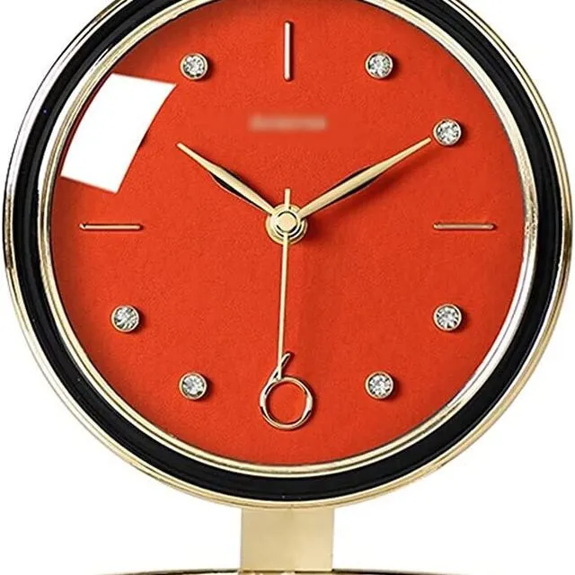 Nordic Table Clock-Red