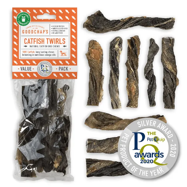 Catfish Twirls Value Pack | Dog Treats & Chews | Eco Product