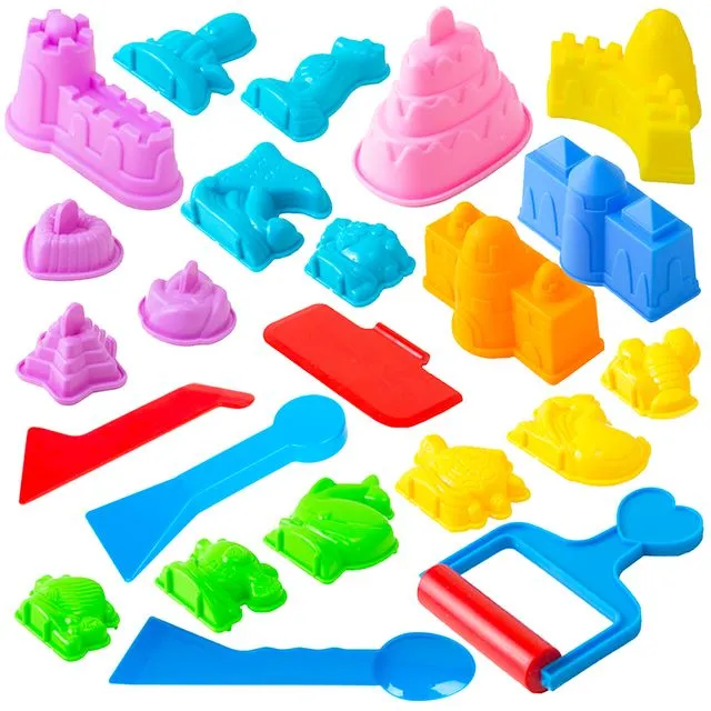USA Toyz Sand Molds Beach Toys for Kids - 23pk