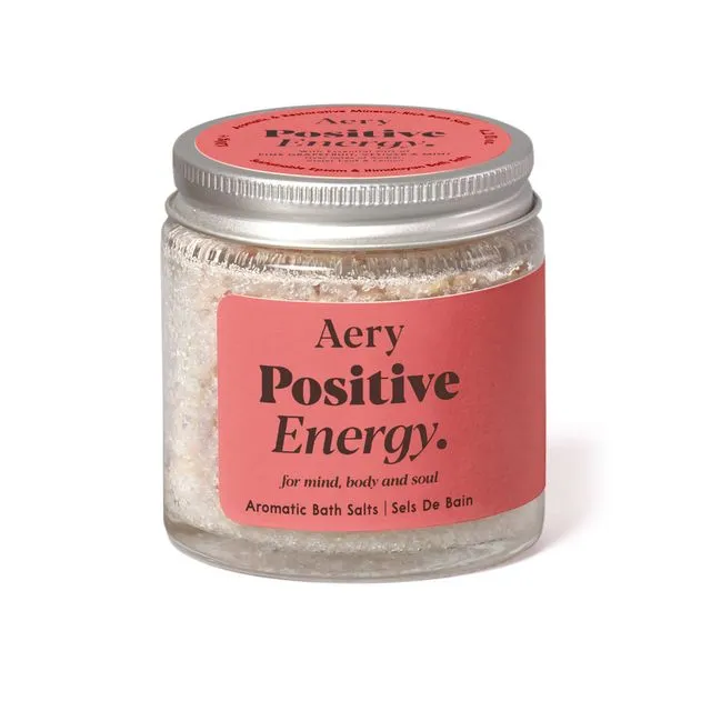 Positive Energy Bath Salts 120g Jar