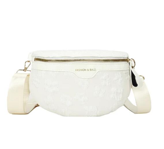 Commuter Fanny Pack Leisure Oxford Waist Bags for Ladies Students Shoulder Crossbody Chest Bags All-match Pouch Bags for Women