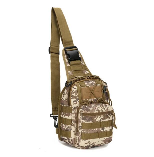 Tactical Military Shoulder Bag 800D Waterproof Oxford Small Chest Bag Outdoor Sports Sling Backpack for Hunting Hiking Camping
