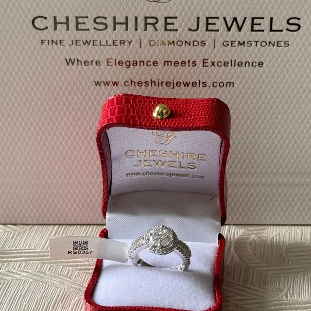 18ct Engagement Ring 1.40ct Diamond