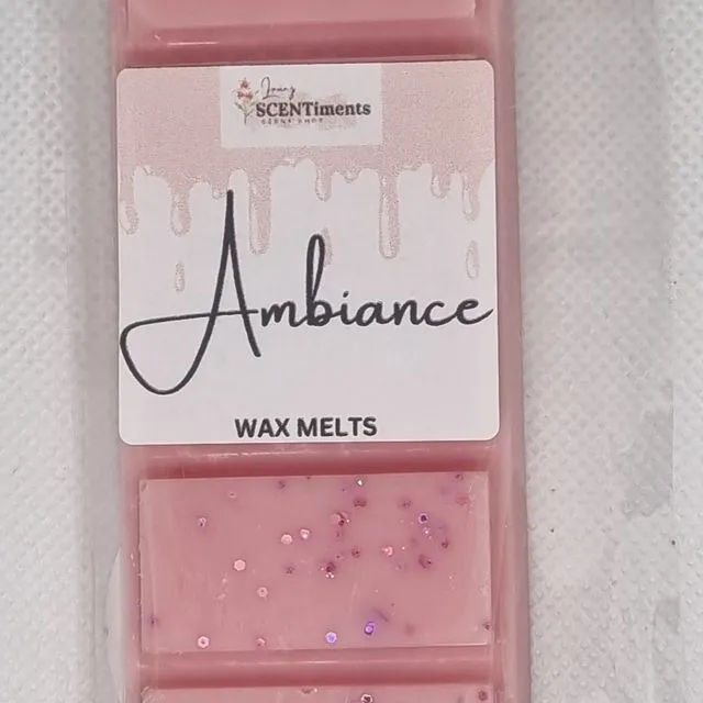 Ambiance Wax melt snap bars x6