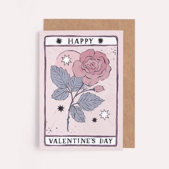 Rose Valentine | Valentine's Day Card | Love Cards